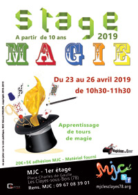 Affiche stage magie web 00