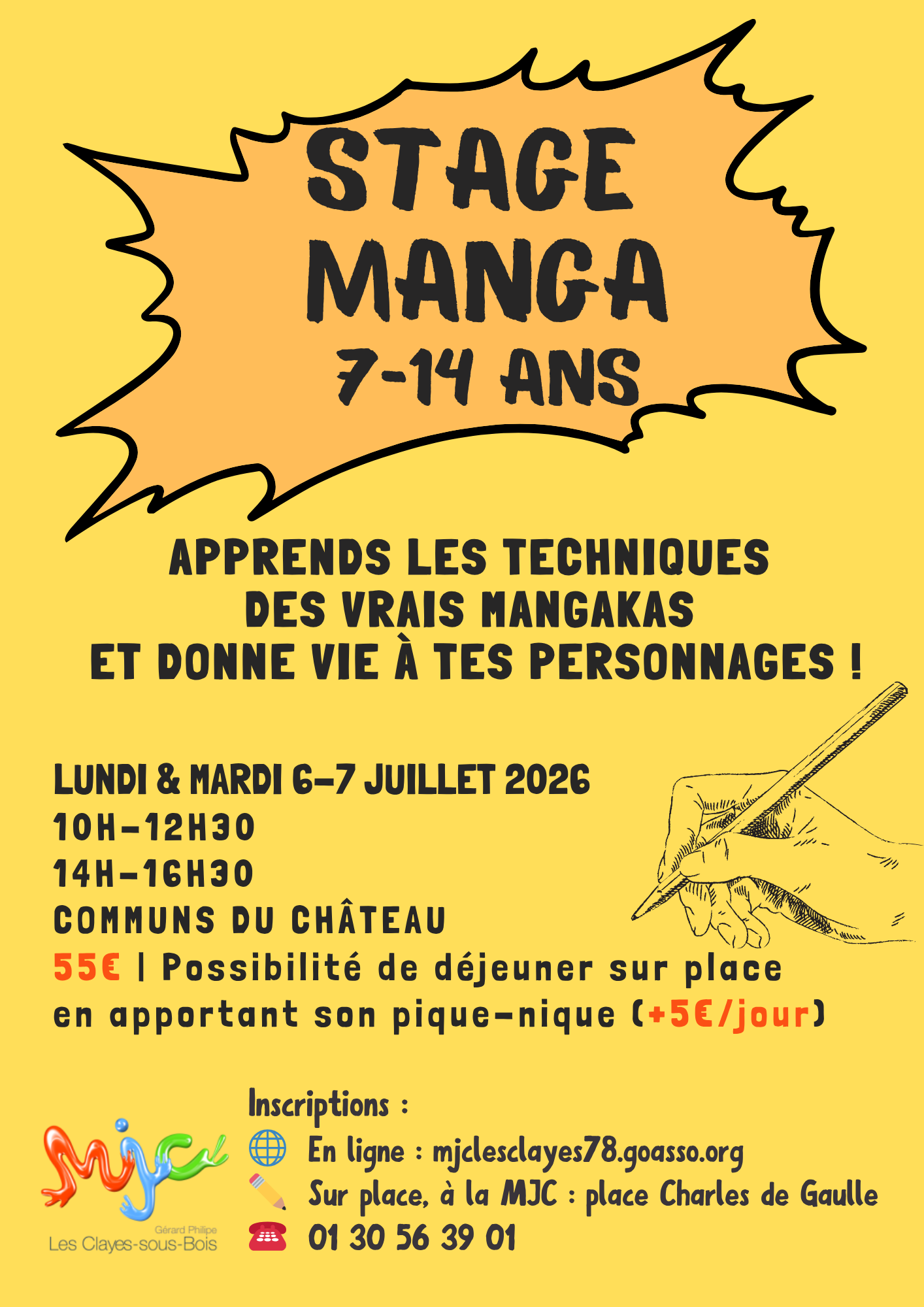 Stage Manga juillet 26