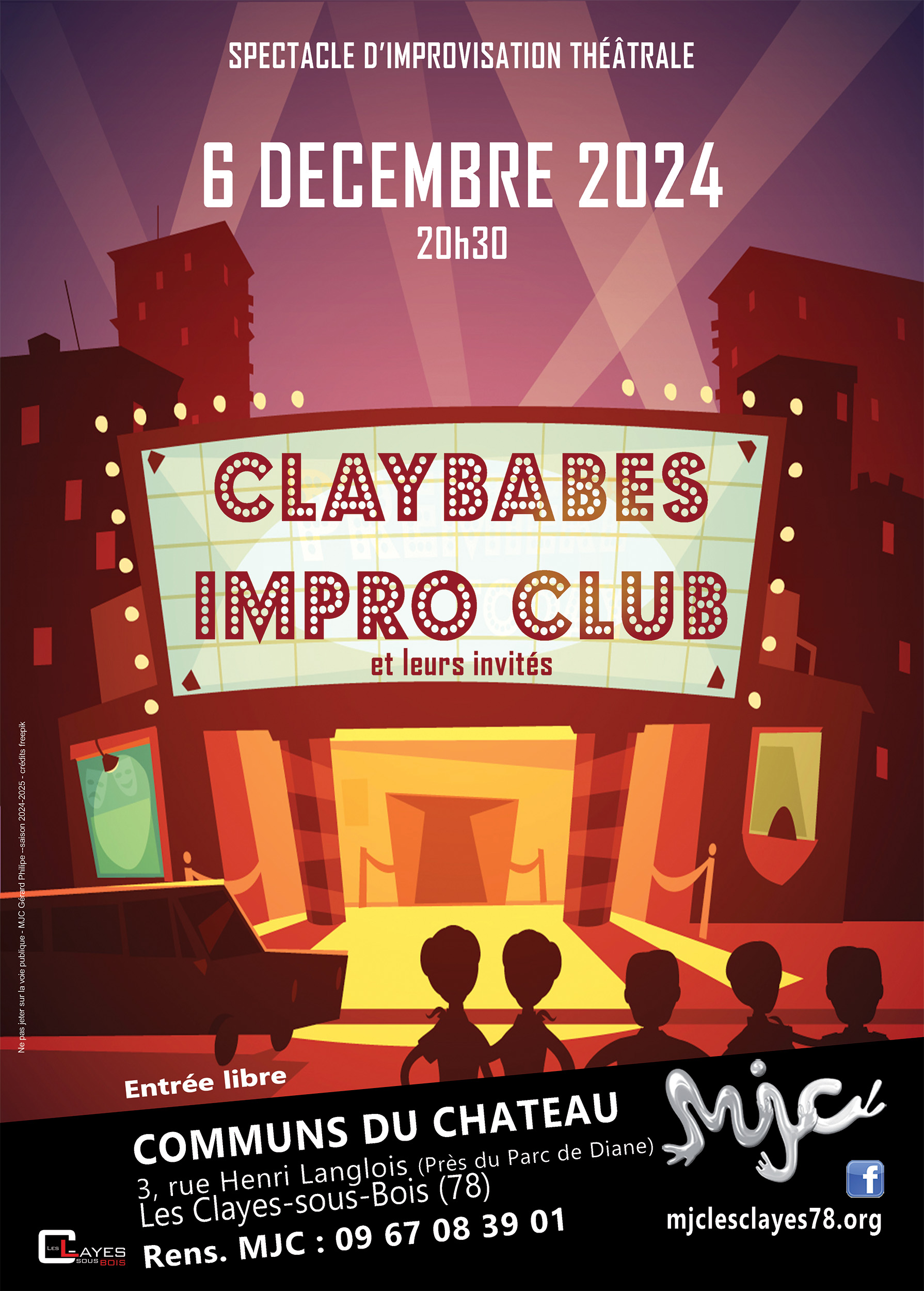 affiche ClaybabesClub lesClayes dec2024 1