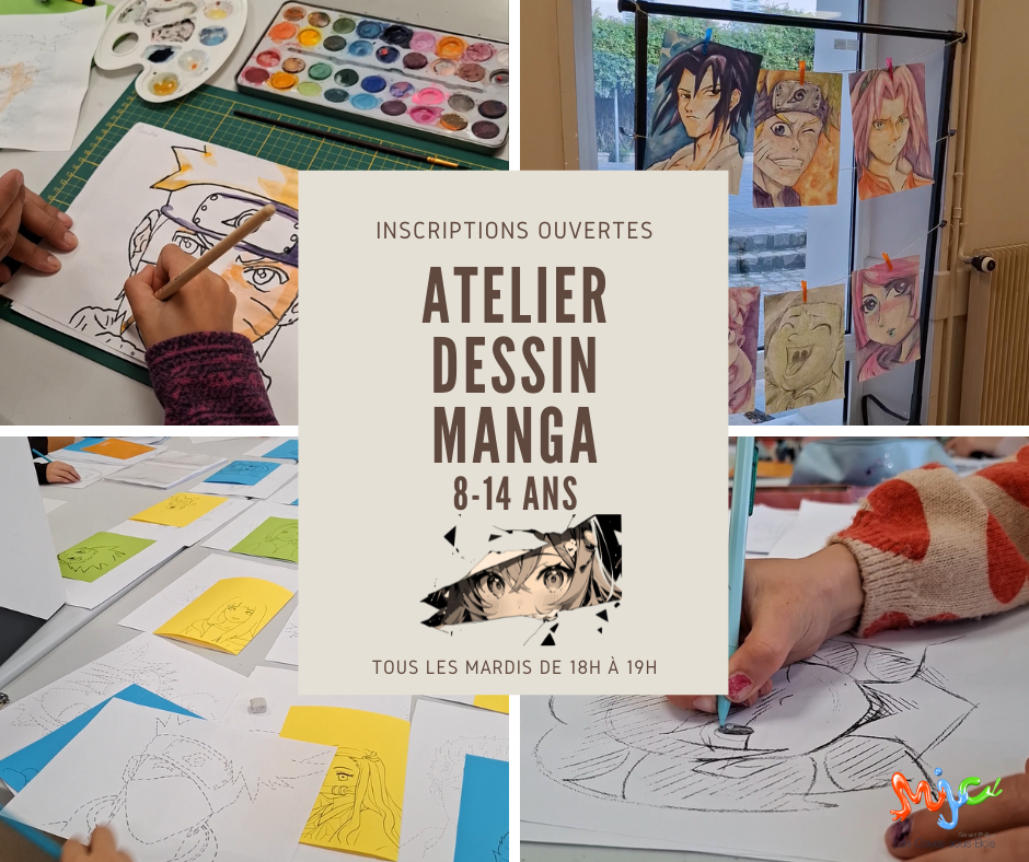 atelier dessin manga 2