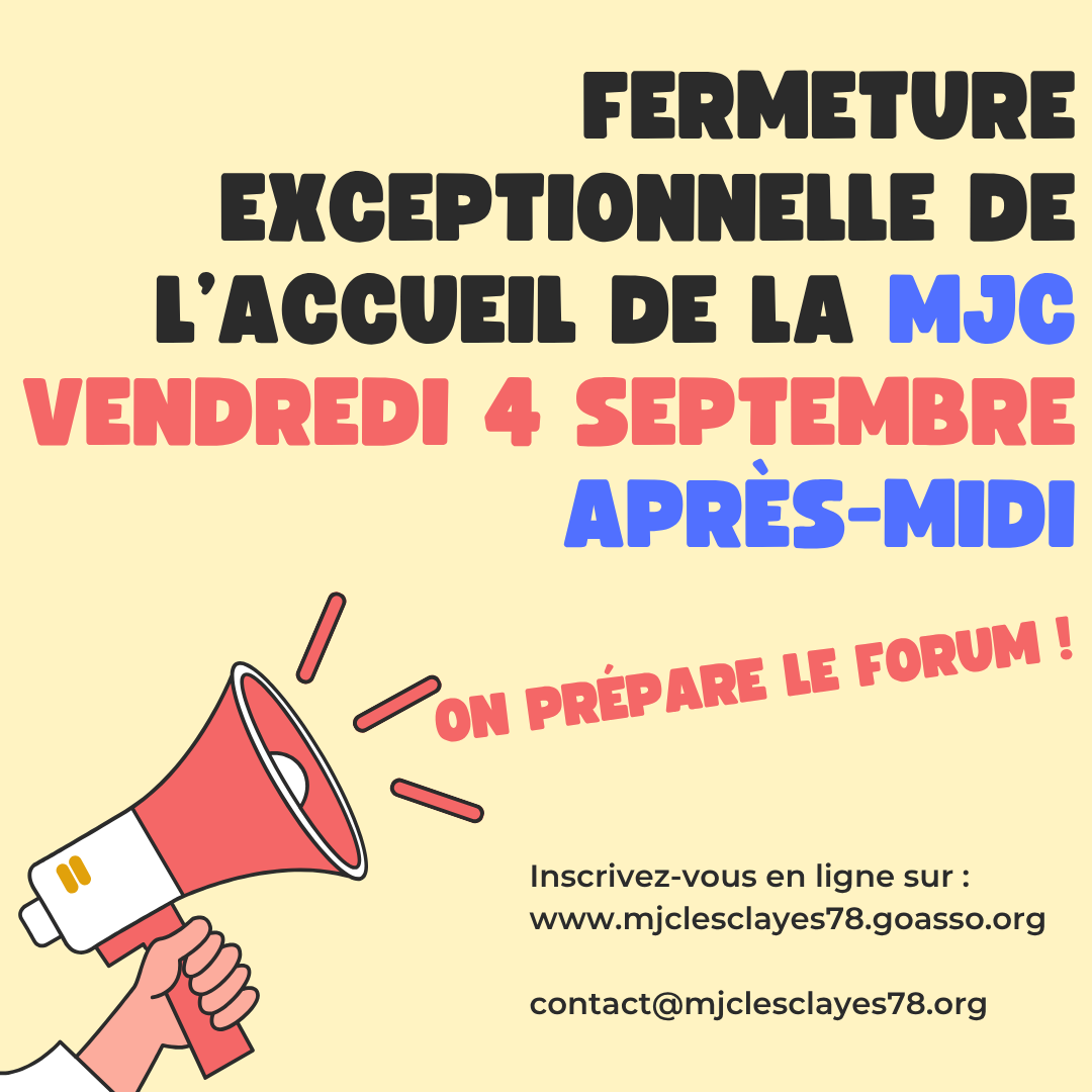 fermeture forum