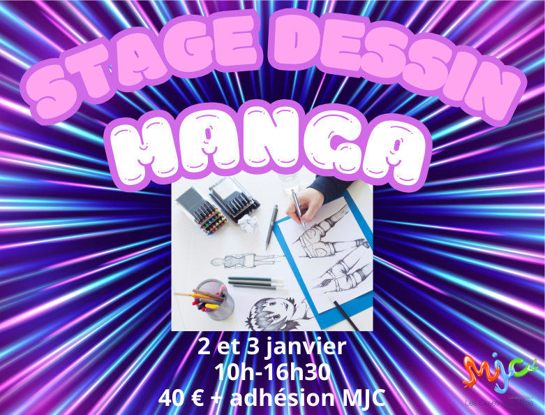 stage dessin manga